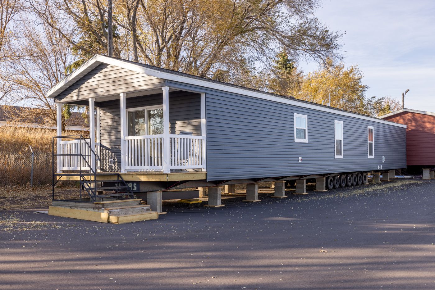 The RAMSEY 217-1 Exterior. This Manufactured Mobile Home features 3 bedrooms and 2 baths.
