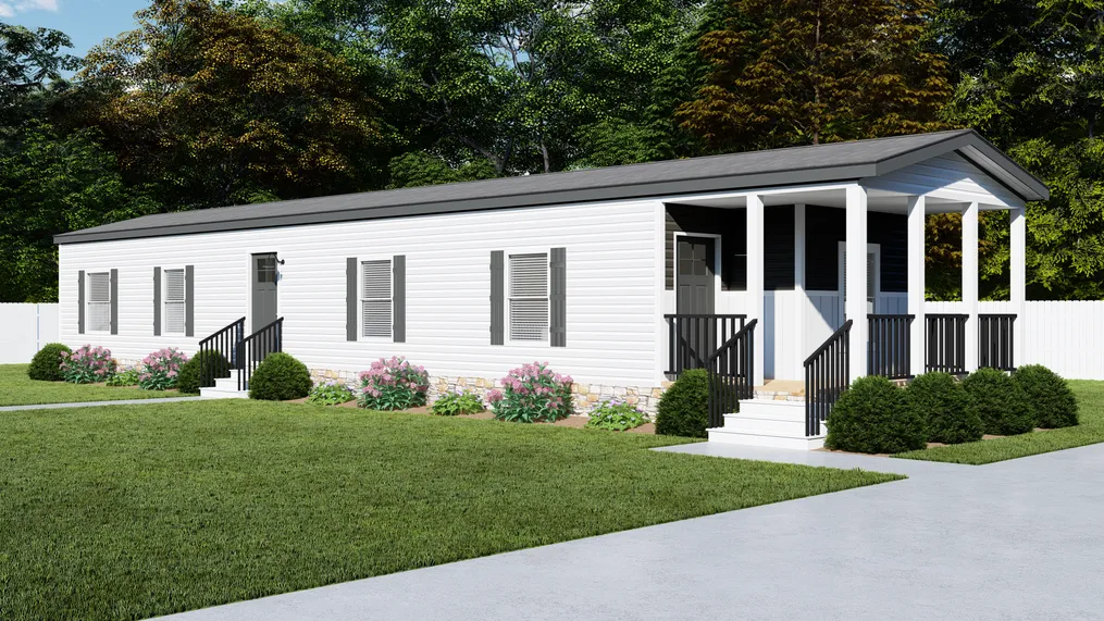 The WARRIOR Exterior. This Home features 2 bedrooms and 2 baths.