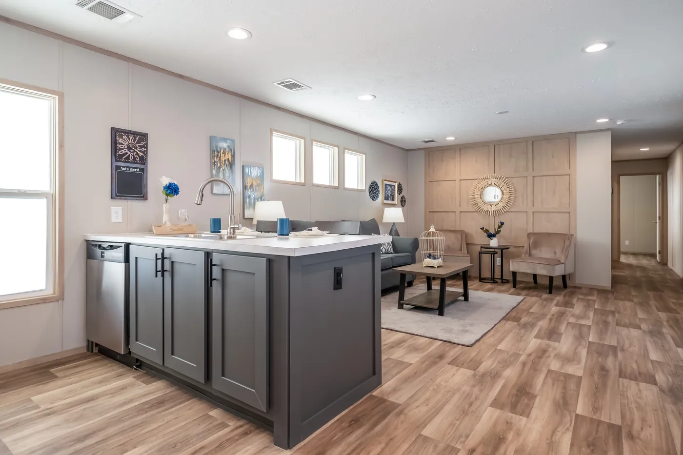 The MAGELLAN  16X72 Exterior. This Manufactured Mobile Home features 3 bedrooms and 2 baths.
