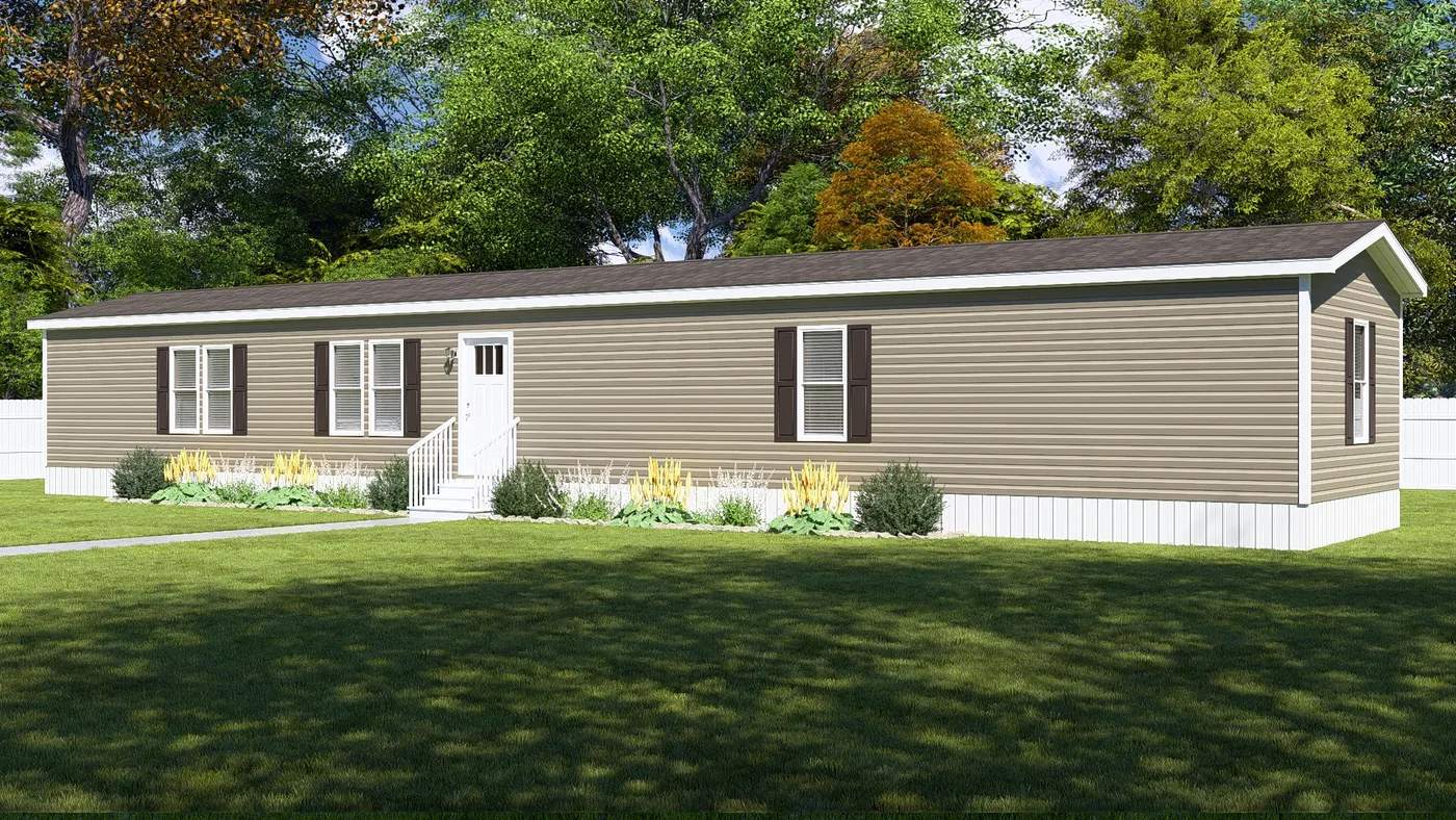 The MAYNARDVILLE CLASSIC 76 Exterior. This Manufactured Mobile Home features 3 bedrooms and 2 baths.