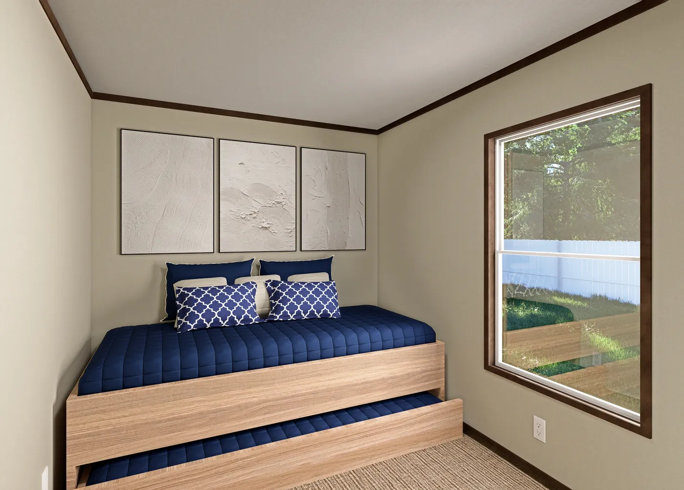 The DIAS Exterior. This Manufactured Mobile Home features 3 bedrooms and 2 baths.