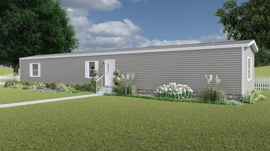 The GRAND Exterior. This Manufactured Mobile Home features 4 bedrooms and 2 baths.