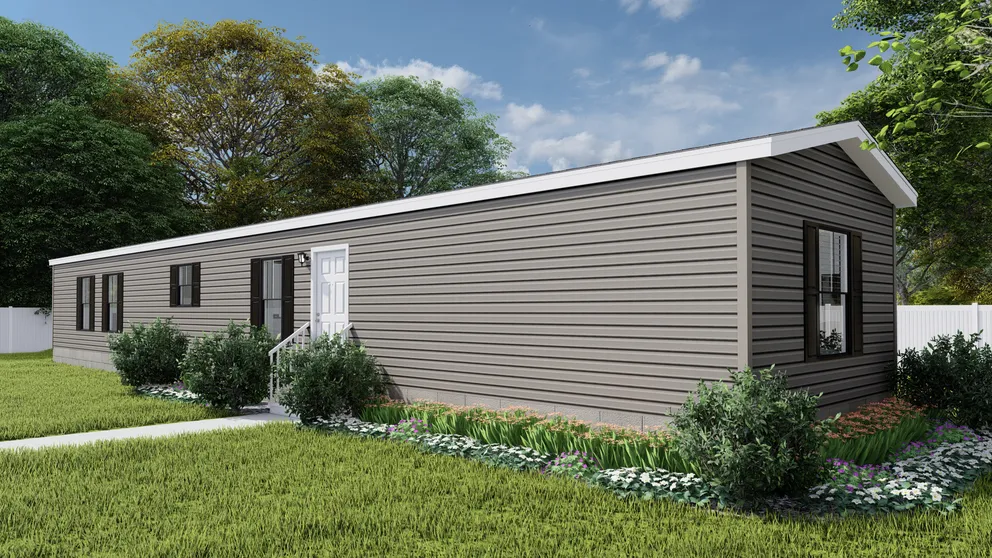 The THE BANDIT Exterior. This Manufactured Mobile Home features 3 bedrooms and 2 baths.