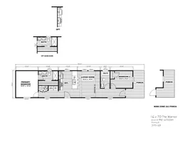 THE WARRIOR Exterior. This Home features 2 bedrooms and 2 baths.