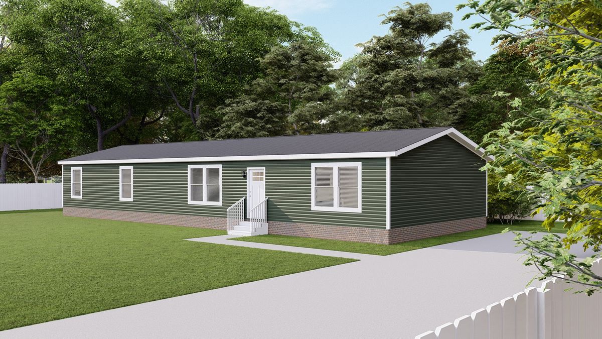 The 7228-5789 THE PULSE Exterior. This Manufactured Mobile Home features 3 bedrooms and 2 baths.