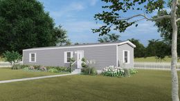 The DELIGHT Exterior. This Manufactured Mobile Home features 2 bedrooms and 2 baths.
