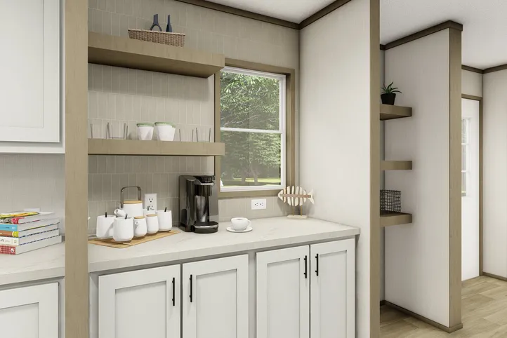 The SUMMIT Exterior. This Manufactured Mobile Home features 4 bedrooms and 3 baths.