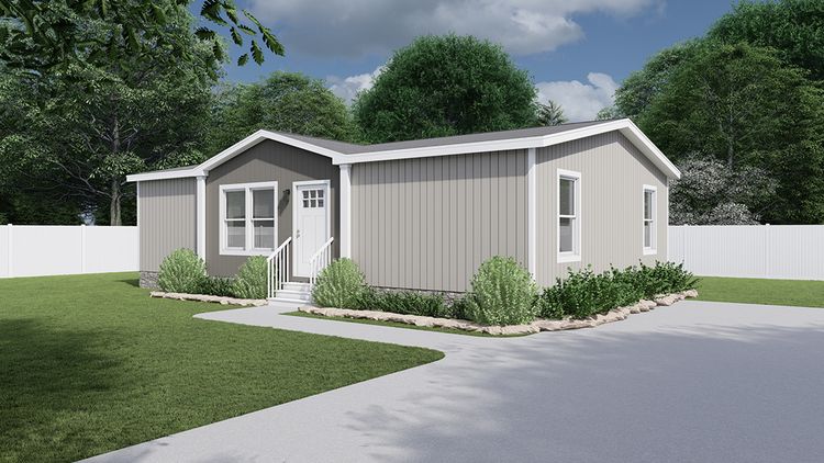 The CMH TEM2840-3A SWEET DREAMS Exterior. This Manufactured Mobile Home features 3 bedrooms and 2 baths.