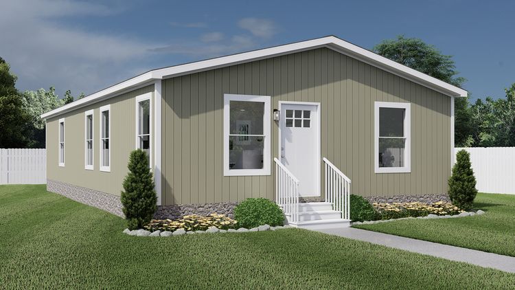 The CMH TEM2848-3A UNDER PRESSURE Exterior. This Manufactured Mobile Home features 3 bedrooms and 2 baths.