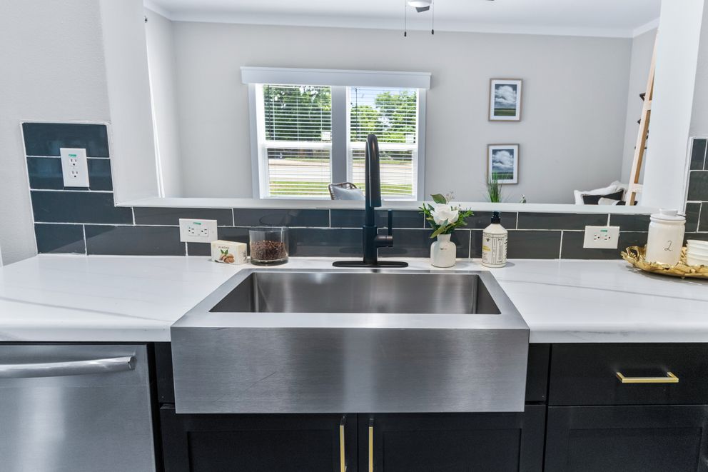 The K4568A Exterior. This Manufactured Mobile Home features 4 bedrooms and 3 baths.