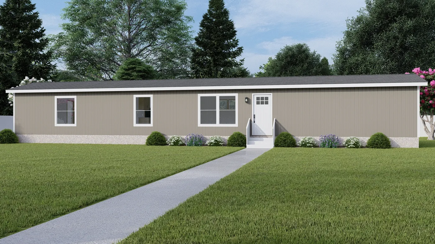 Basic - Stonehenge. The MAGELLAN Exterior. This Manufactured Mobile Home features 3 bedrooms and 2 baths.