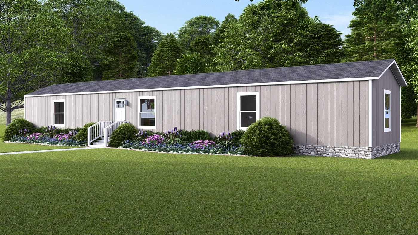 The SYDNEY Exterior. This Manufactured Mobile Home features 3 bedrooms and 2 baths.