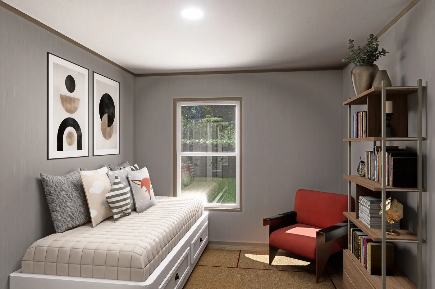 The EXPLORER Exterior. This Manufactured Mobile Home features 3 bedrooms and 2 baths.