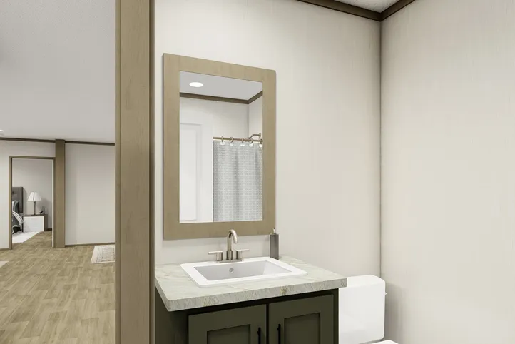 The SUMMIT Exterior. This Manufactured Mobile Home features 4 bedrooms and 3 baths.