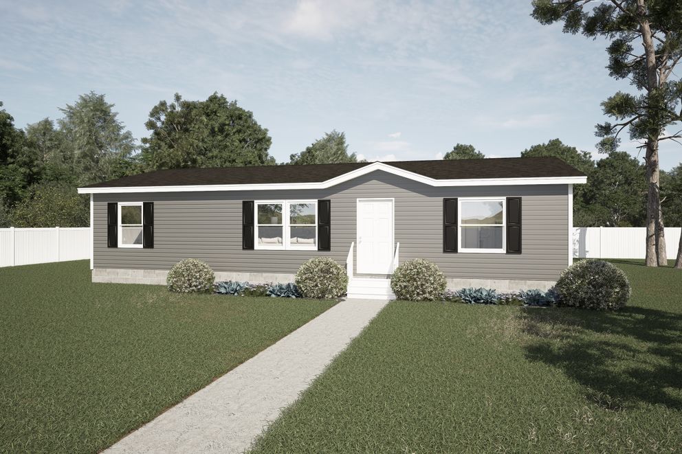 The ULTRA FLEX Exterior. This Manufactured Mobile Home features 3 bedrooms and 2 baths.