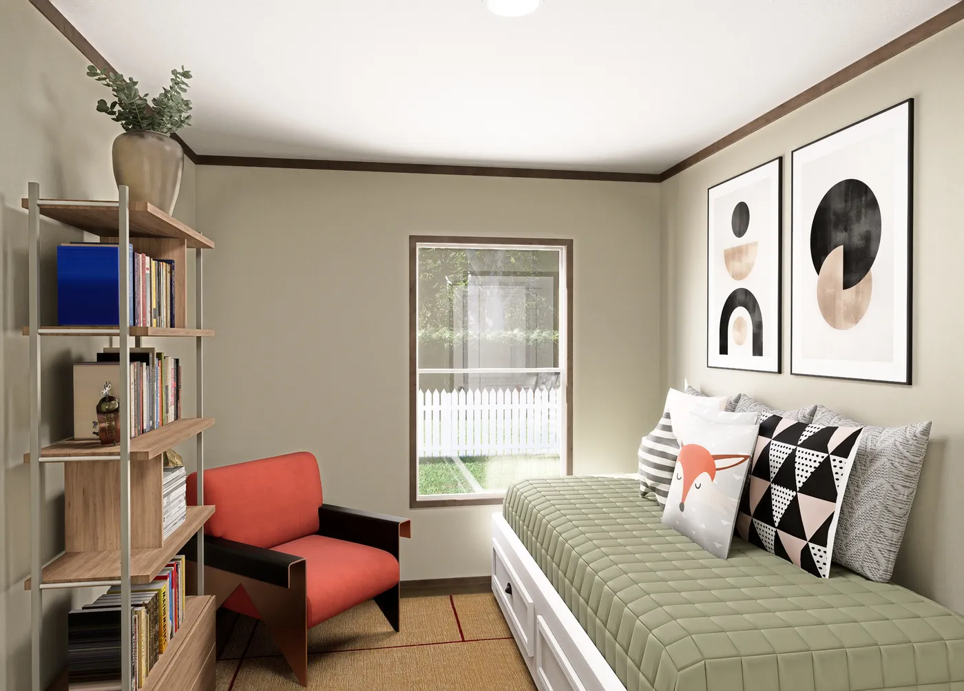 The DRAKE Exterior. This Manufactured Mobile Home features 3 bedrooms and 2 baths.