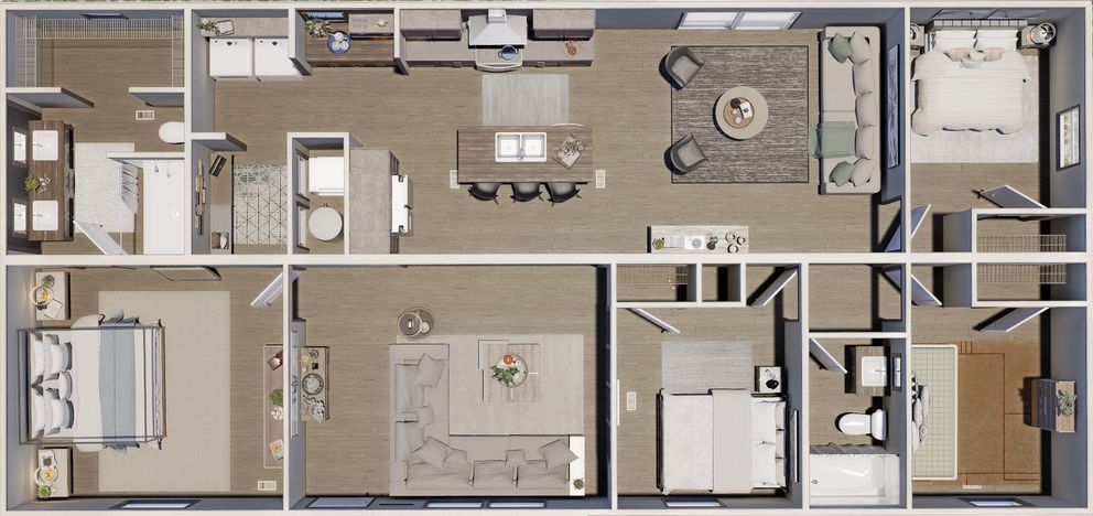 3D floor plan