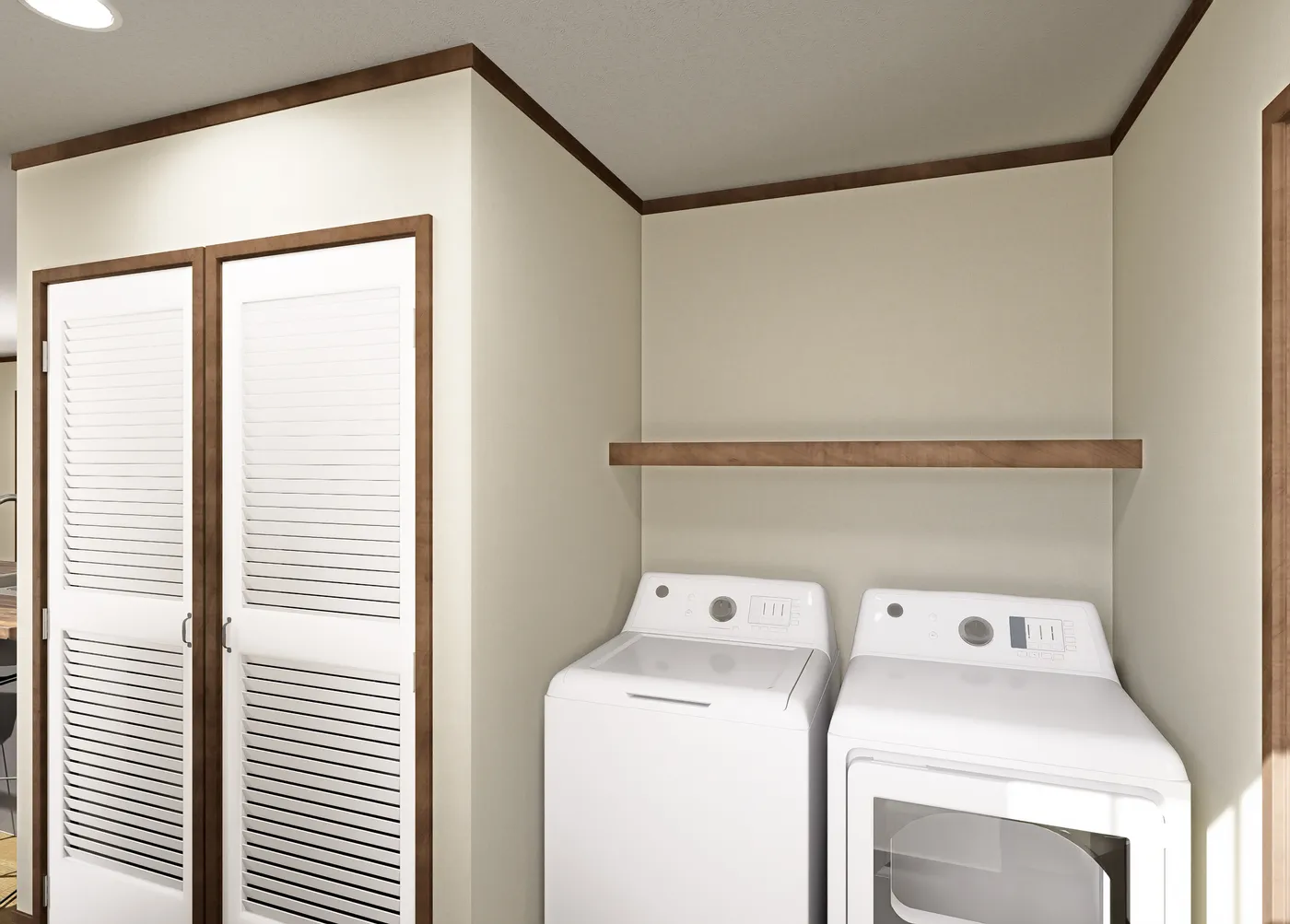 The DIAS Exterior. This Manufactured Mobile Home features 3 bedrooms and 2 baths.