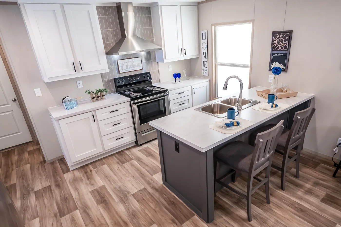 The MAGELLAN  16X72 Exterior. This Manufactured Mobile Home features 3 bedrooms and 2 baths.
