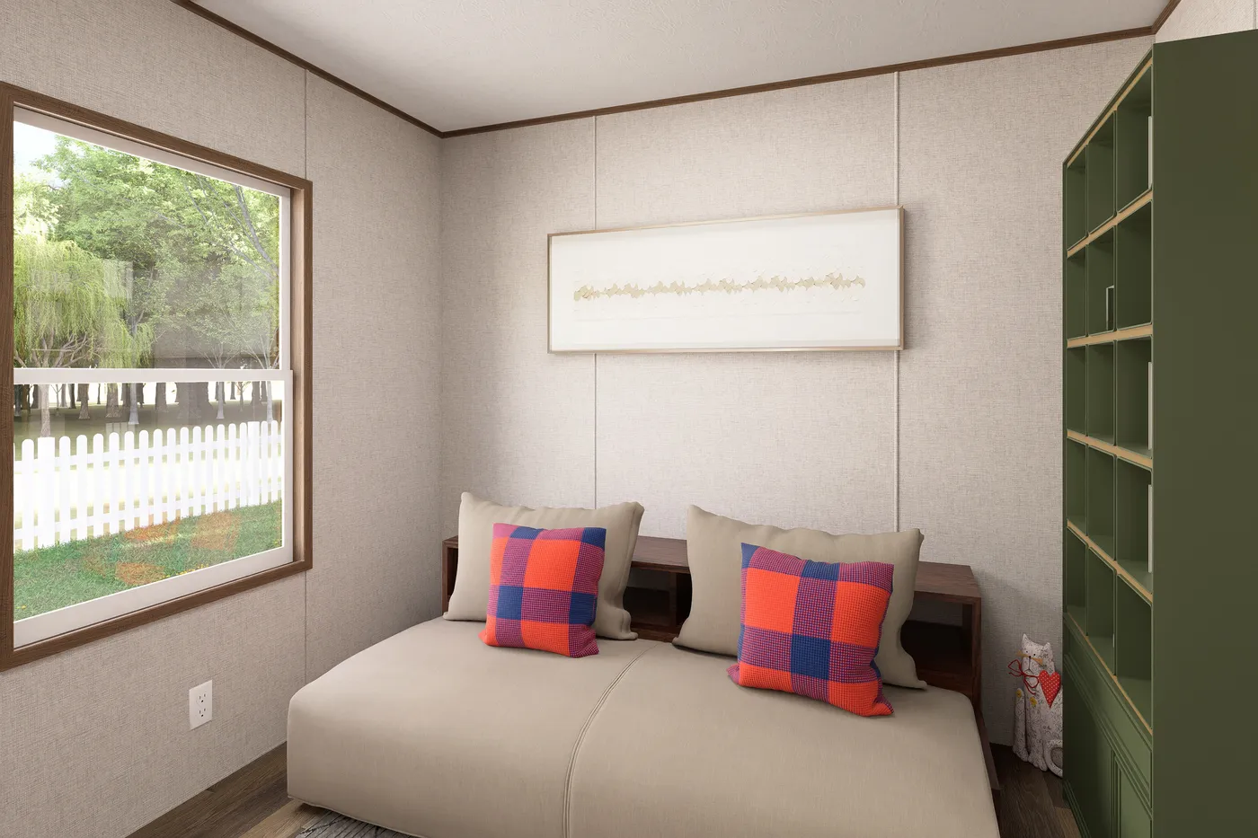 The CYPRESS Exterior. This Manufactured Mobile Home features 4 bedrooms and 2 baths.