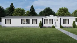 The RAINIER Exterior. This Manufactured Mobile Home features 4 bedrooms and 3 baths.