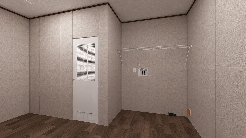 The REDWOOD Exterior. This Manufactured Mobile Home features 5 bedrooms and 3 baths.