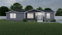 The 1447 CAROLINA Exterior. This Manufactured Mobile Home features 3 bedrooms and 2 baths.