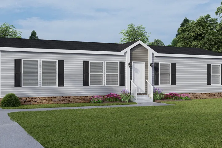 The THE ANNIVERSARY 2.1 Exterior. This Manufactured Mobile Home features 3 bedrooms and 2 baths.