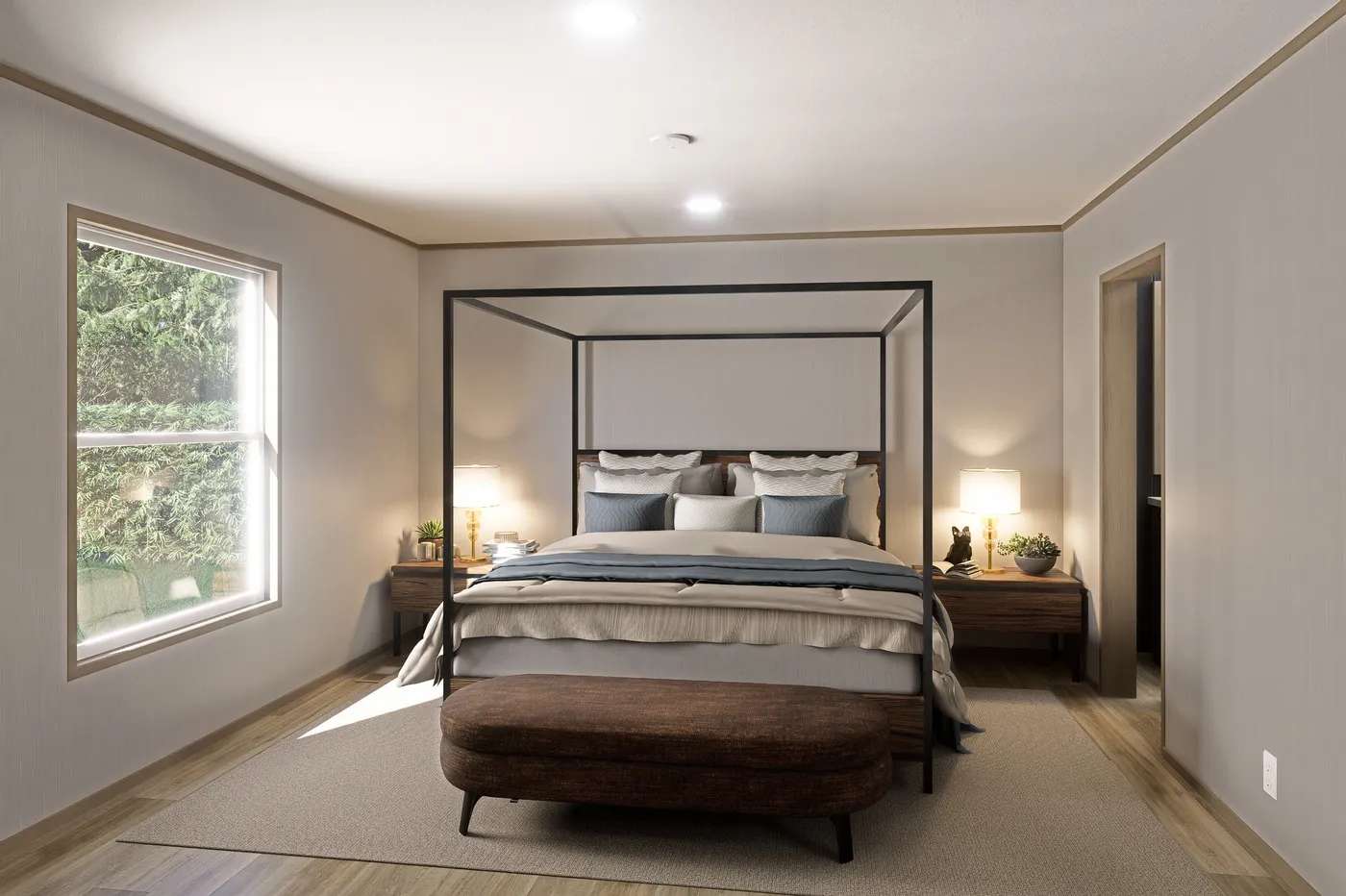 The EXPLORER Exterior. This Manufactured Mobile Home features 3 bedrooms and 2 baths.