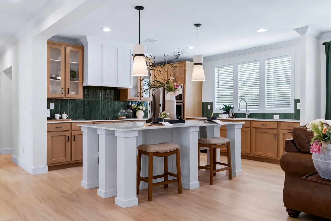 The THE FLORENCE Exterior. This Manufactured Mobile Home features 3 bedrooms and 2.5 baths.