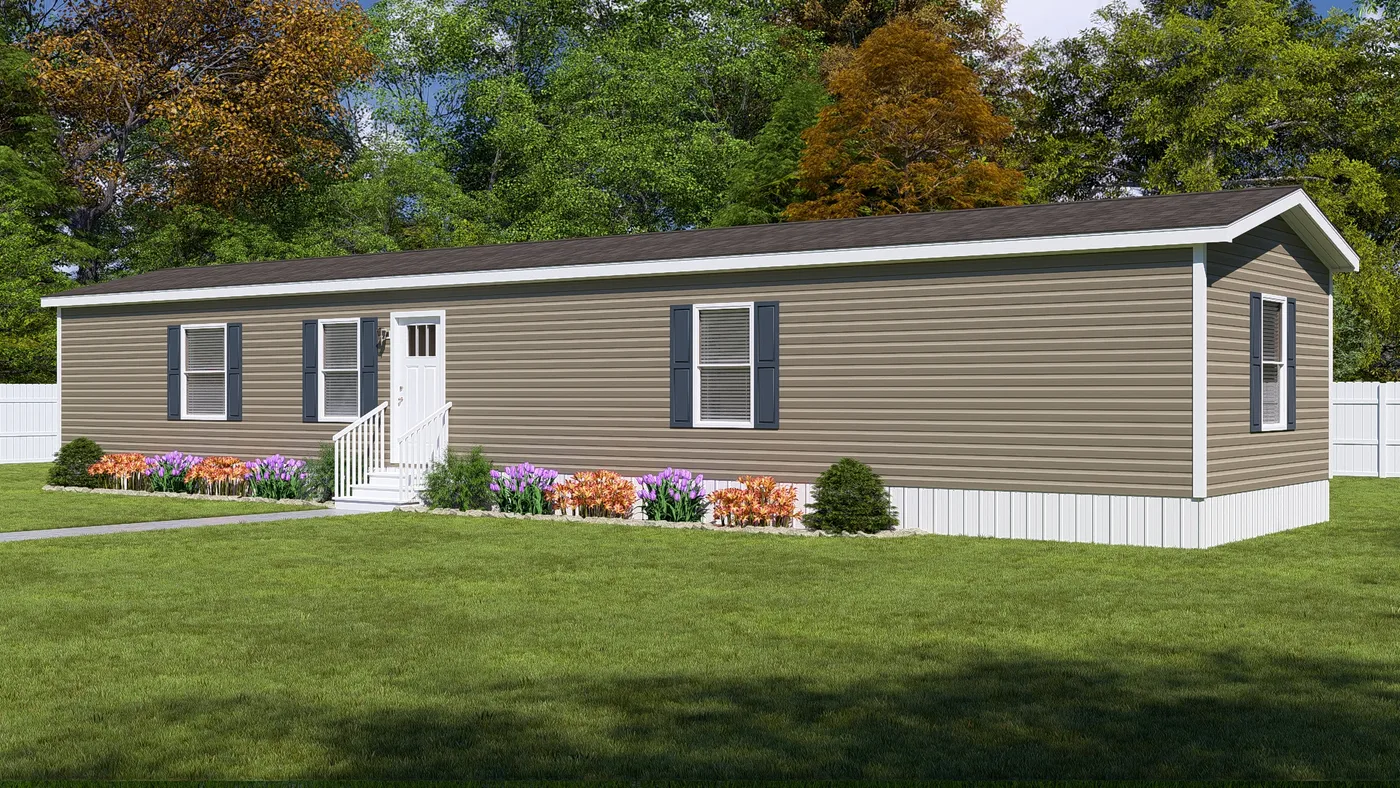 The MAYNARDVILLE CLASSIC 66 Exterior. This Manufactured Mobile Home features 3 bedrooms and 2 baths.