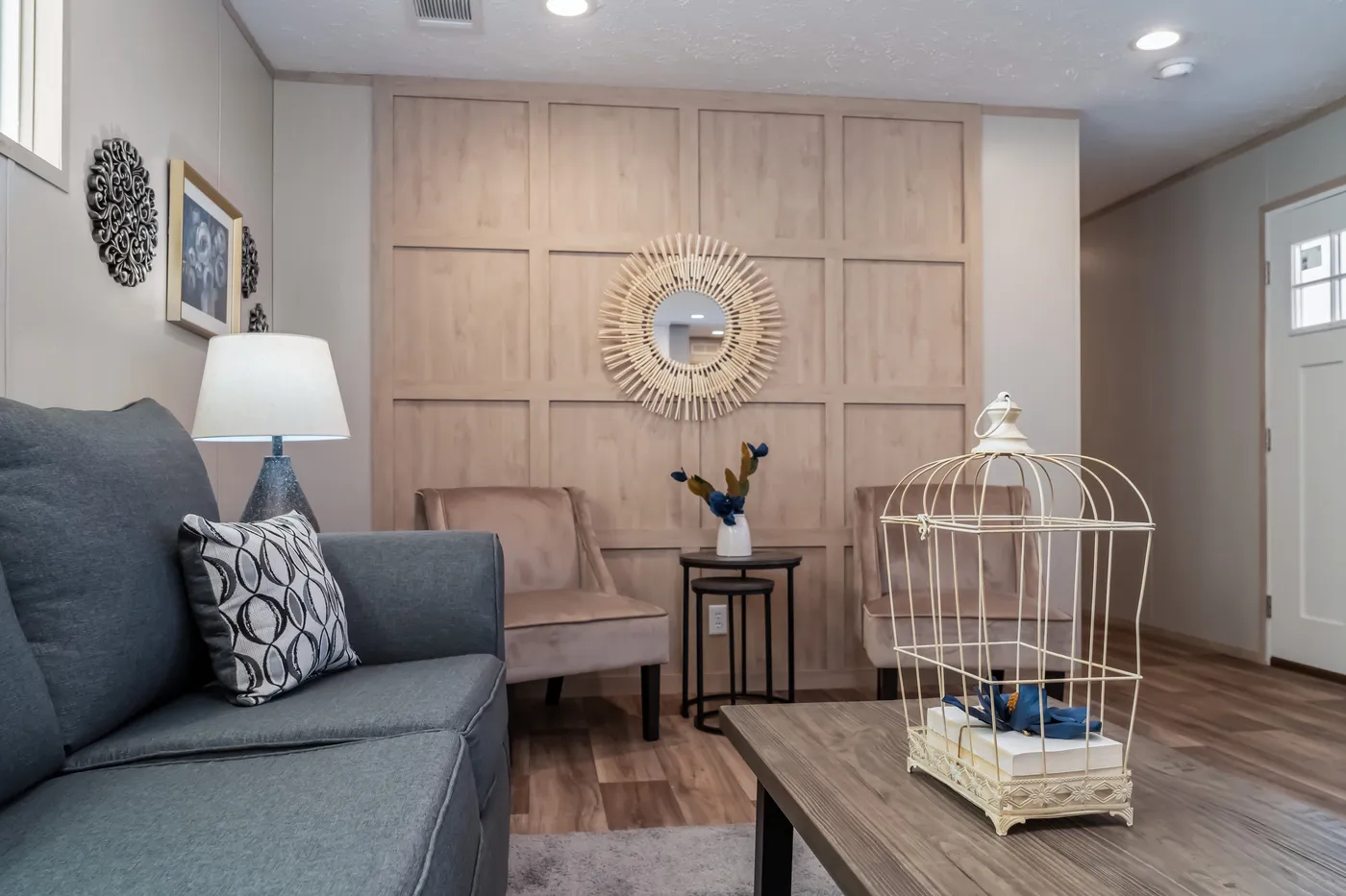 The MAGELLAN  16X72 Exterior. This Manufactured Mobile Home features 3 bedrooms and 2 baths.
