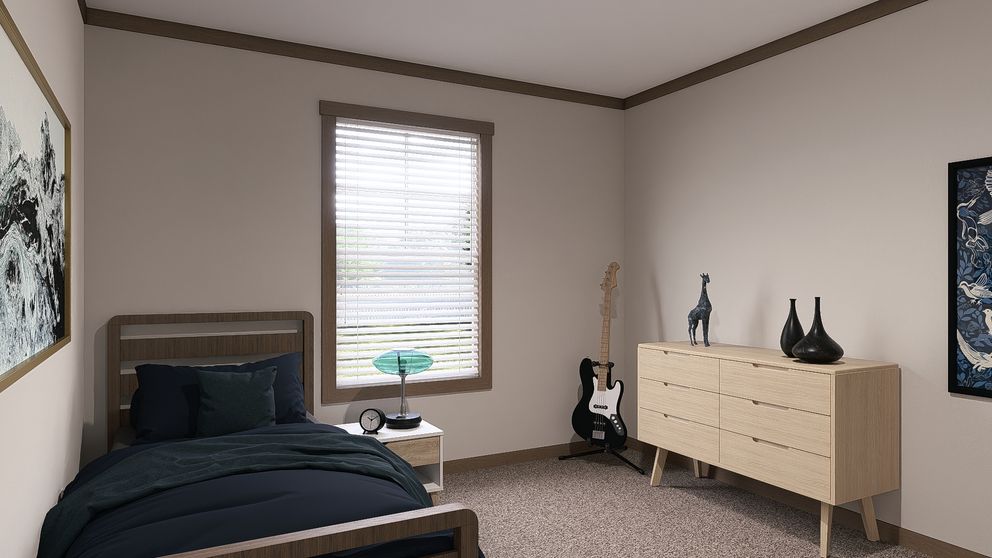 The EMILIE Exterior. This Manufactured Mobile Home features 3 bedrooms and 2 baths.