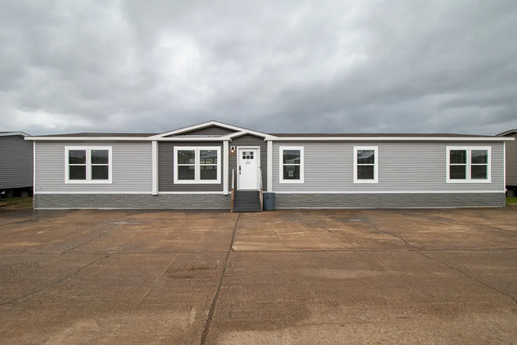 The HERCULES Exterior. This Manufactured Mobile Home features 4 bedrooms and 2 baths.