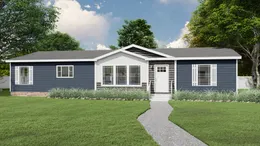 The REMINGTON Exterior. This Manufactured Mobile Home features 3 bedrooms and 2 baths.