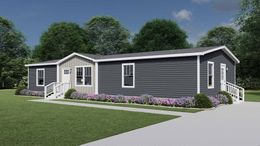 Brunswick - Upgrade - The LOVELY DAY Exterior. This Manufactured Mobile Home features 4 bedrooms and 2 baths.