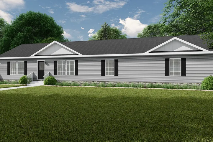The BIG EASY M001 CAVALIER SELECT Exterior. This Modular Home features 4 bedrooms and 2 baths.