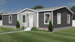 The UNDER PRESSURE Exterior. This Manufactured Mobile Home features 3 bedrooms and 2 baths.
