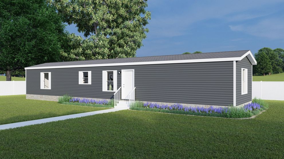 The HORIZON BEACON 16663A Exterior. This Manufactured Mobile Home features 3 bedrooms and 2 baths.