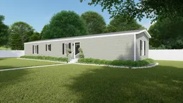 The THE DESIRE Exterior with Olive Vinyl. This Manufactured Mobile Home features 3 bedrooms and 2 baths.