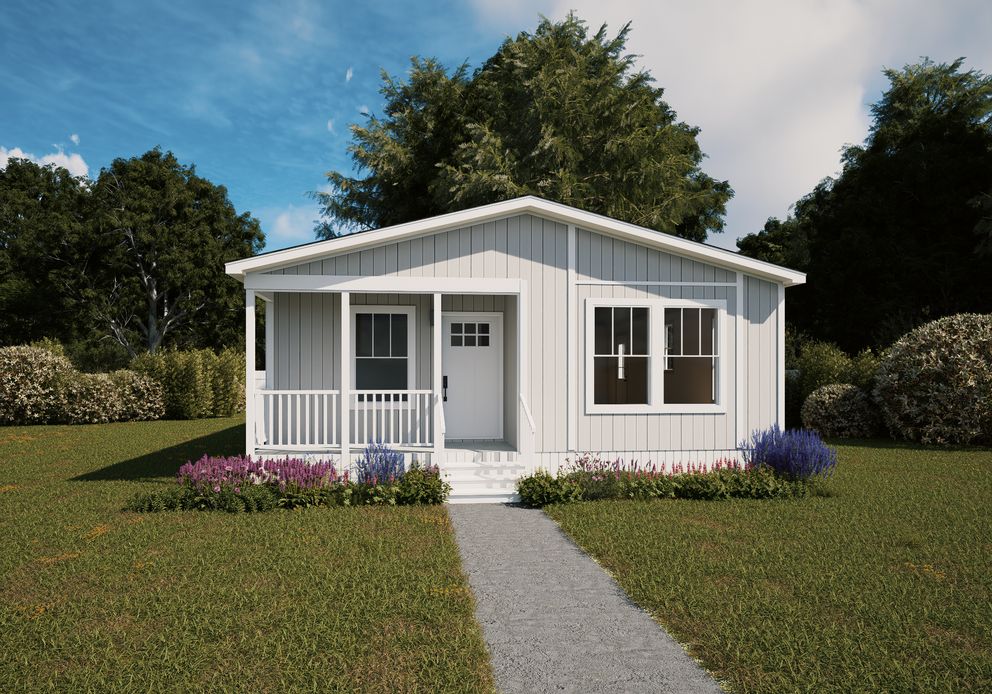 The REPRISE Exterior. This Manufactured Mobile Home features 3 bedrooms and 2 baths.