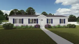 The ULTRA PRO 3 BR 28X56 Exterior. This Manufactured Mobile Home features 3 bedrooms and 2 baths.