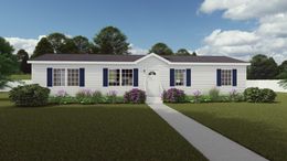 The ULTRA PRO 3 BR 28X56 Exterior. This Manufactured Mobile Home features 3 bedrooms and 2 baths.
