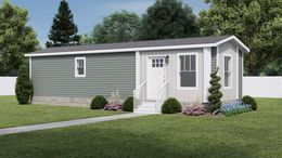 The IMAGINE Exterior. This Manufactured Mobile Home features 1 bedroom and 1 bath.