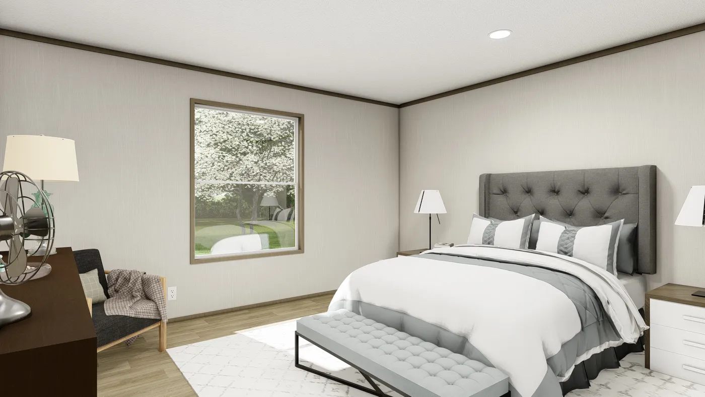The SUMMIT Exterior. This Manufactured Mobile Home features 4 bedrooms and 3 baths.