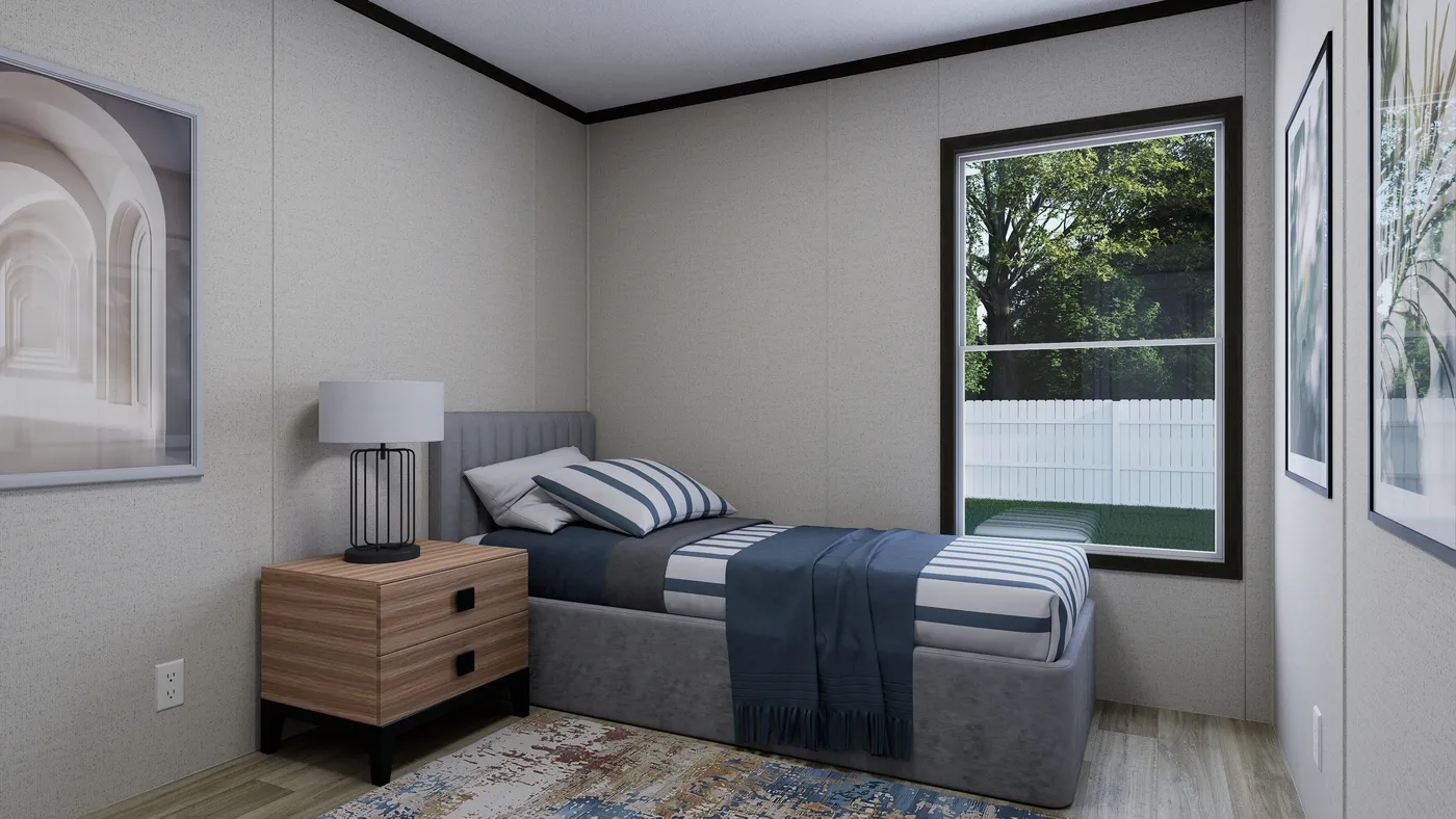 The THE SPARK Exterior. This Manufactured Mobile Home features 3 bedrooms and 2 baths.