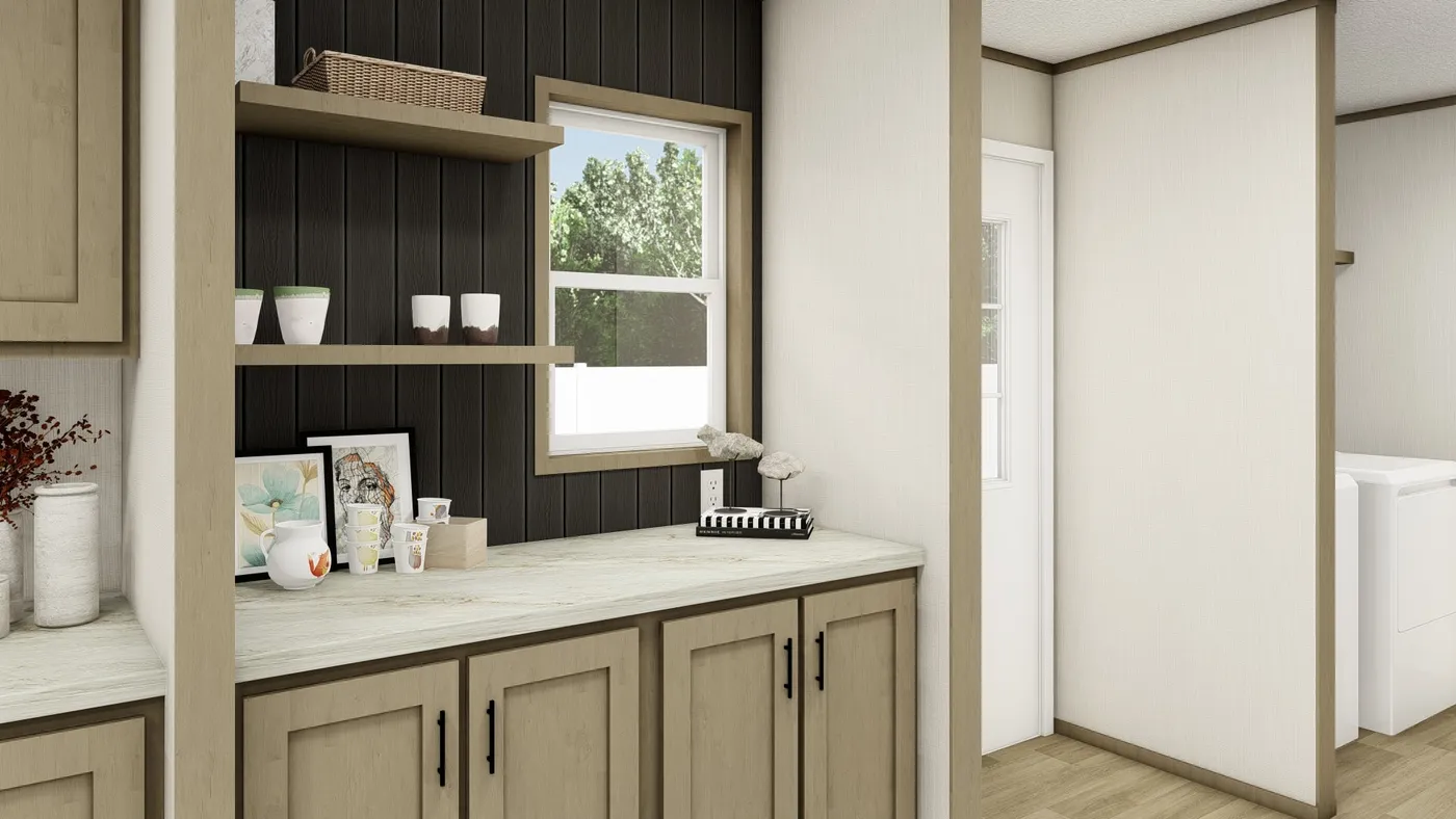 The EXPEDITION Exterior. This Manufactured Mobile Home features 4 bedrooms and 2 baths.