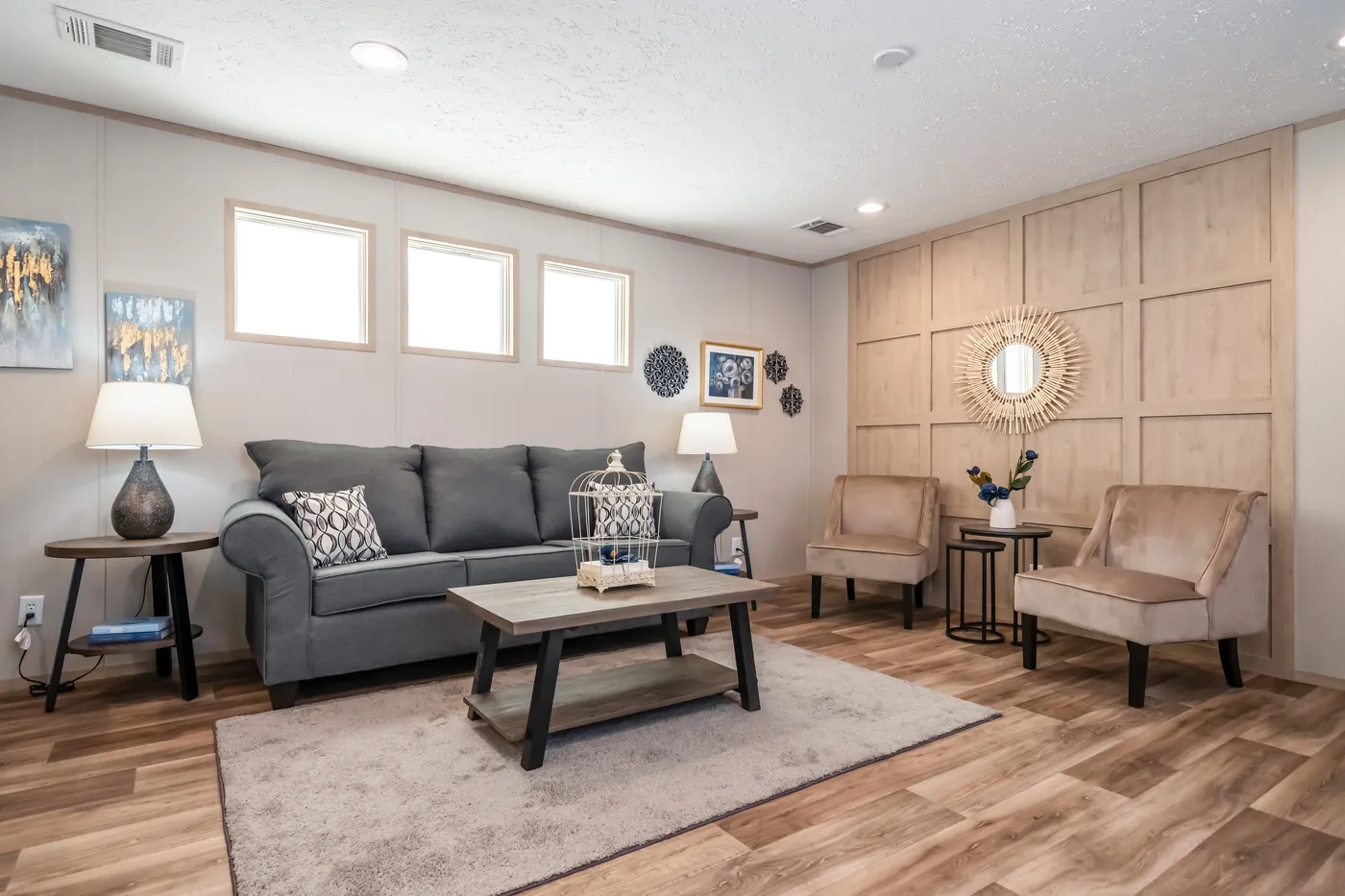 The MAGELLAN  16X72 Exterior. This Manufactured Mobile Home features 3 bedrooms and 2 baths.