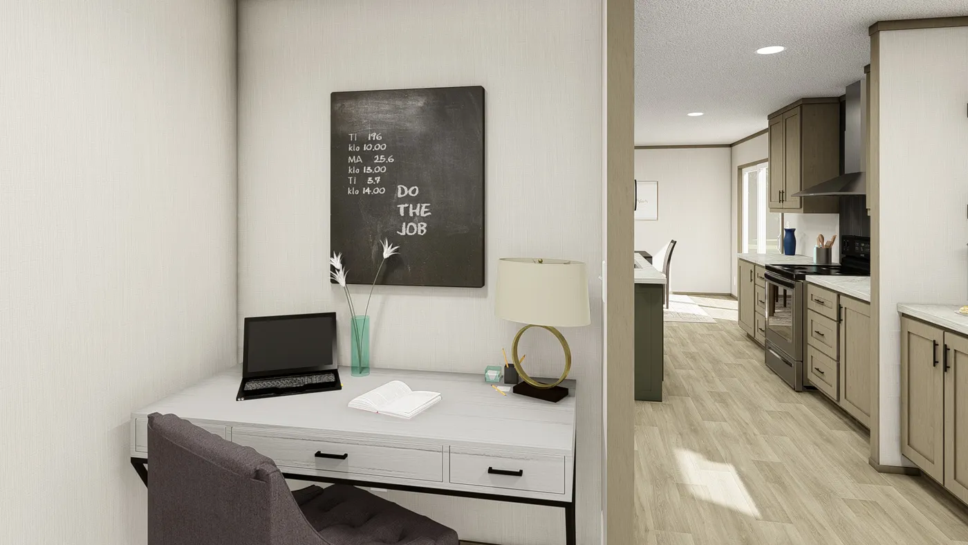 The SNOWCAP Exterior. This Manufactured Mobile Home features 4 bedrooms and 2 baths.