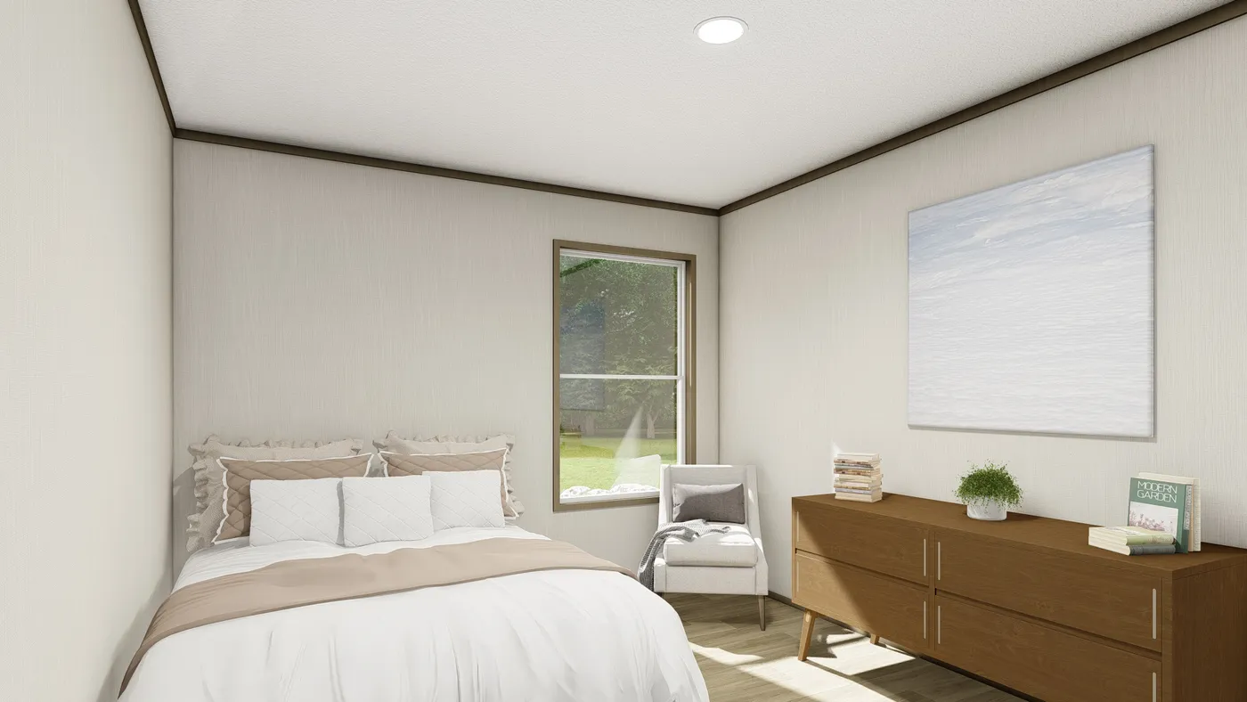 The SUMMIT Exterior. This Manufactured Mobile Home features 4 bedrooms and 3 baths.